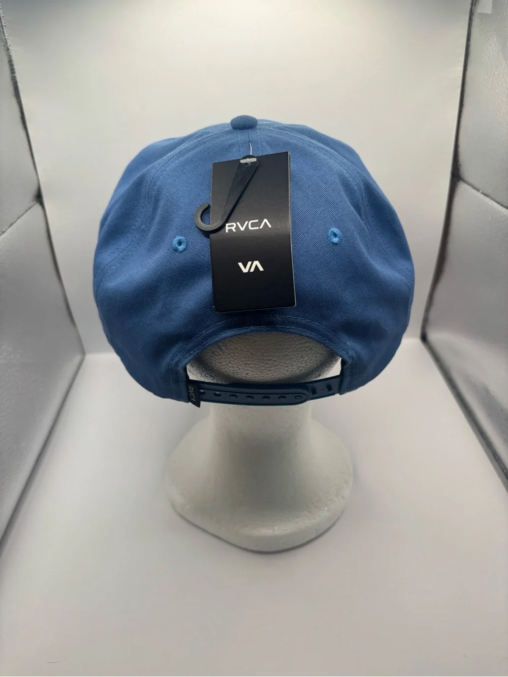 RVCA Freeman Snapback Hat - Federal Blue - NWT.